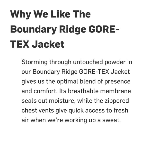 Mountain Hardwear Boundary Ridge GORE-TEX Ski Shell - Picture 4 of 9